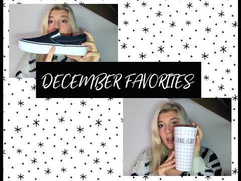 DECEMBER FAVORITES