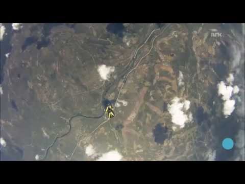 Skydiver nearly struck by what might have been a meteorite
