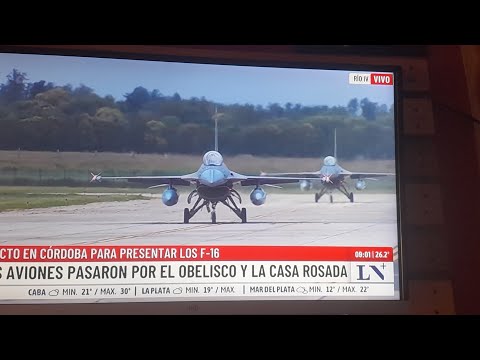 Presentación de los F-16 de la FAA en Río Cuarto (Cordoba) (5/12/2025) 