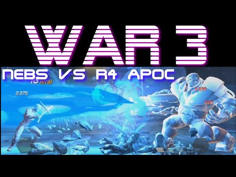 Nebula vs R4 Apoc on node 24 Alliance War 3