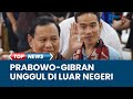 Hasil Real Count KPU Prabowo Gibran Menang Telak Di Luar Negeri Capai 421 605 Suara Disusul AMIN