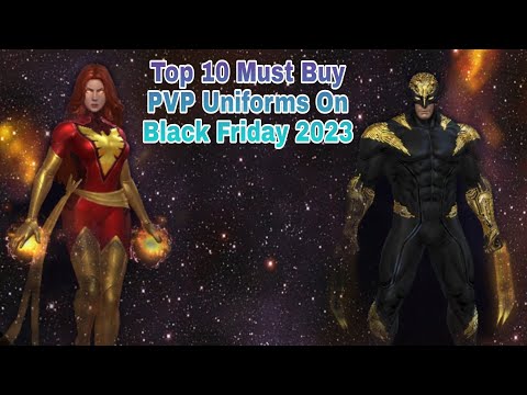 Top 10 Must Buy PVP Uniforms On Black Friday 2023 - Marvel Future Fight