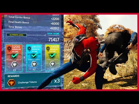 Spider-Man: Easy Gold Guide (Combat Challenges)