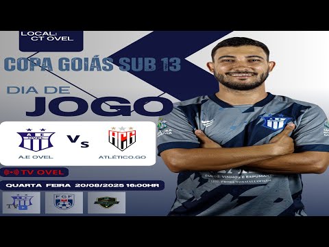 Sub-13  - AE OVEL x Atlético GO - 3ª Rodada - Copa Goiás Sub-13 2025 (20-08-2025)