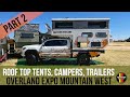 OVERLAND EXPO MOUNTAIN WEST 2021 BEST OF RTT | OVERLAND TRAILERS AND CAMPERS PART 2