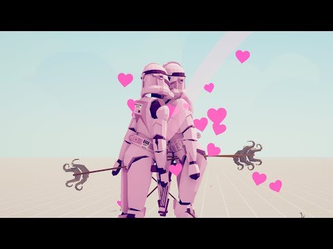 EVERY STAR WARS UNIT KISSING ITSELF - Totally Accurate Battle Simulator TABS