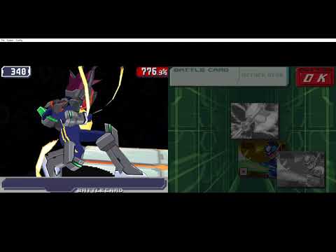 Megaman Starforce 3 Black Ace - Acid Ace R Boss - S Rank - No Damage - 9 seconds - Murasama Only