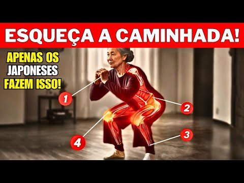 6 Exercícios Que os Japoneses Fazem Para Nunca Perder a Força Nas Pernas Depois Dos 60!