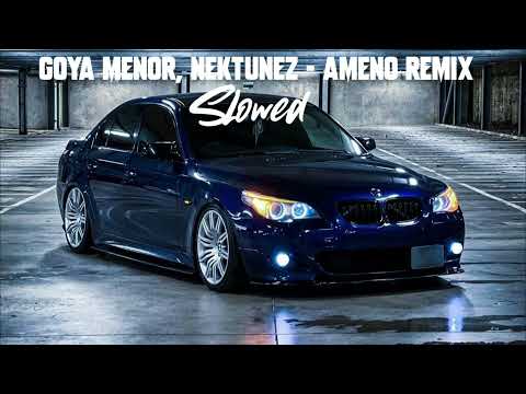 Goya Menor, Nektunez &ndash; Ameno Amapiano Remix (you want to bamba) Slowed To The Dope
