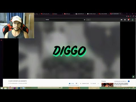 AddamTv Reagindo ao Vídeo do Diggo [Em Live]