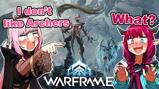 When Melee and Long-Range Gamers Meet in Warframe (Calli & IRyS) |  『Hololive』