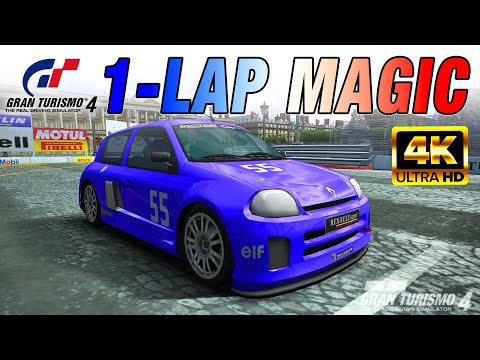 Renault 1-Lap Magic Showdown | Gran Turismo 4, 4K60, PCSX2