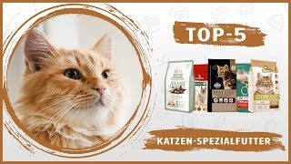 Das Beste 🔥 Spezialfutter für Sterilisierte und Kastrierte Katzen 😸 TOP-5