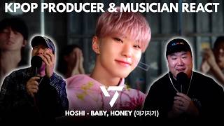 Download lagu Musicians react & analyze ♡ SEVENTEEN - Hoshi's BABY, HONEY (아기자기) (MV) mp3