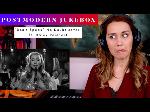 Postmodern Jukebox "Don't Speak" No Doubt Cover ft Haley Reinhart REACTION & ANALYSIS by Vocal Coach