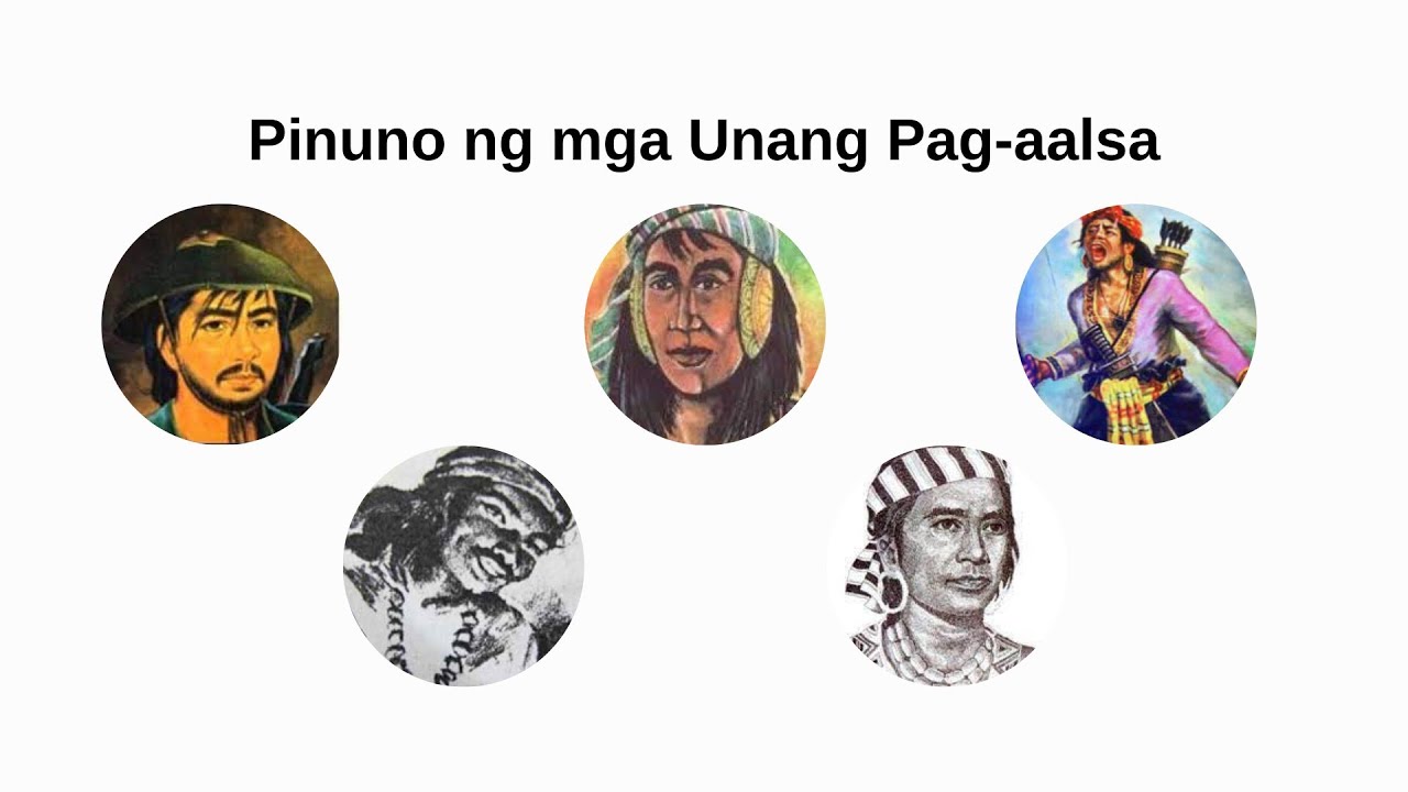 PINUNO NG MGA UNANG PAG-AALSA | GRADE 5 ARALING PANLIPUNAN