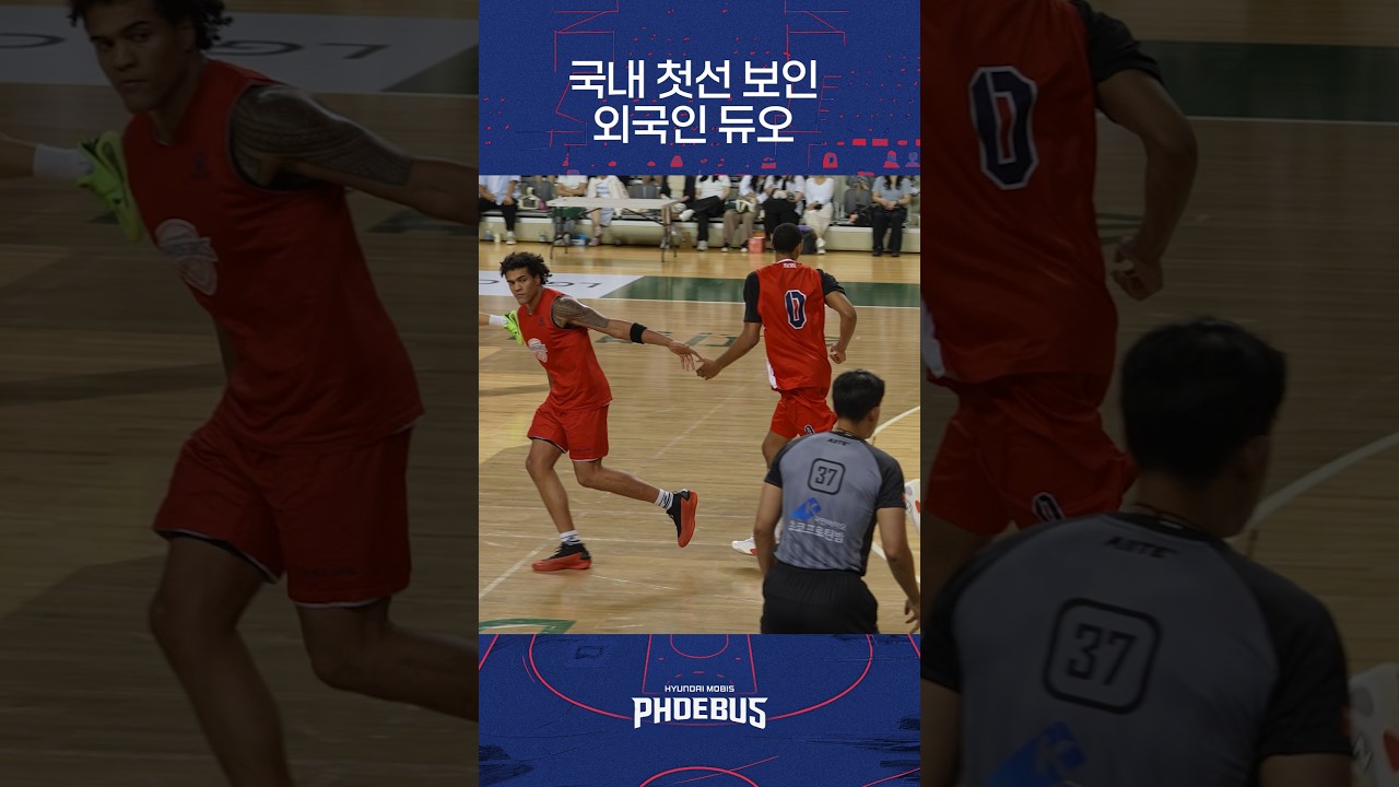 현대모비스 프림 베즐리 하이라이트 #프로농구 #kbl #연습게임 #db프로미
