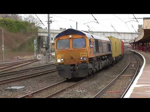 66735 4s57 Hams Hall GBRf - Mossend Euroterminal GBRf, 3rd March 2023