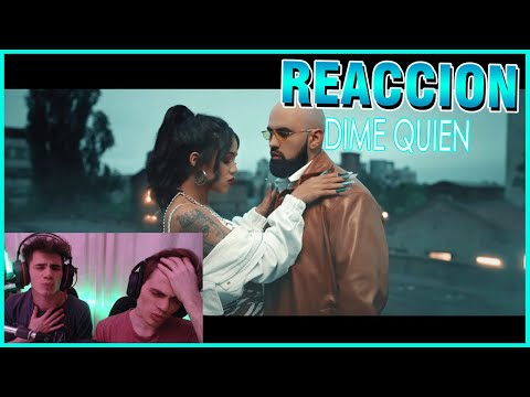 SUENA MUY FRESCO!! [REACCION] Artik & Lennis Rodriguez - Dime Quién (Official Video)