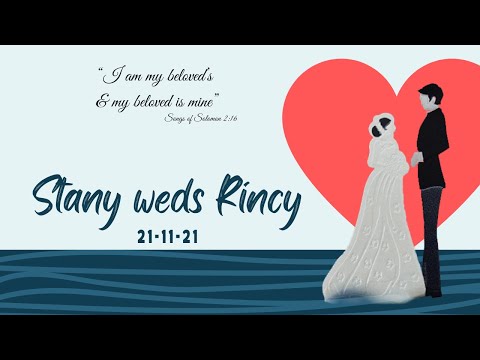 Live Wedding Ceremony of  Stany and Rincy