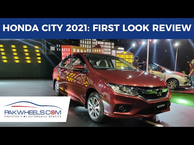 Honda City 2021 1.5L Aspire CVT | First Look Review | PakWheels