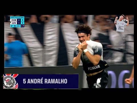GOL DO ANDRÉ RAMALHO | Lance Completo de Corinthians 3x1 Juventude