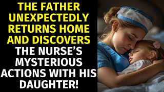 The father unexpectedly returns home and discovers the nurse’s mysterious actions with his daughter!