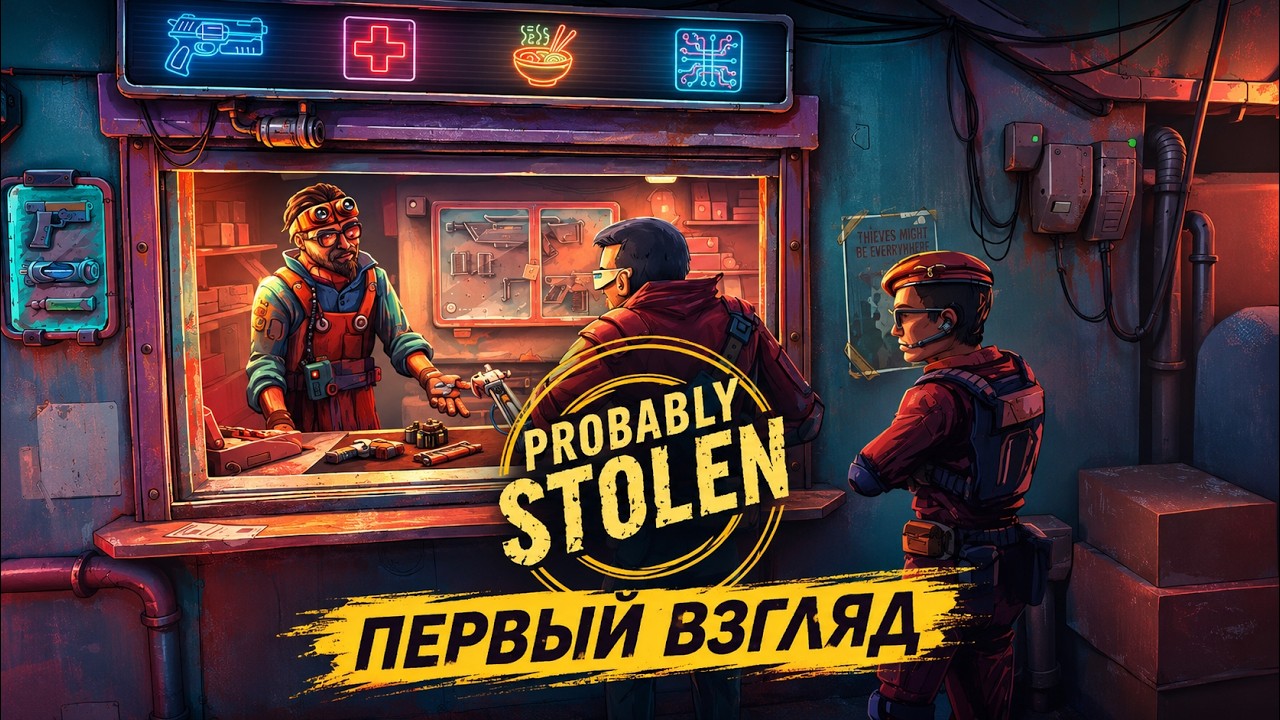 Probably Stolen - Торгуем сомнительными товарами | Первый взгляд