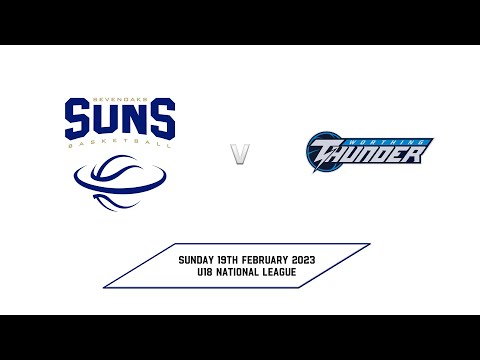 Sevenoaks Suns U18 v Worthing Thunder U18 - 19th Feb 2023