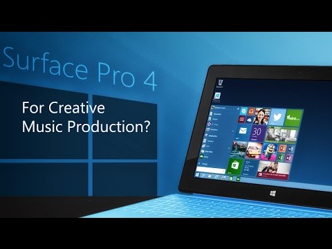 Microsoft Surface Pro 4 for MUSIC?