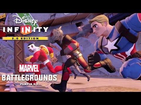 Disney Infinity 3.0 - Marvel Battlegrounds Playset Launch Trailer