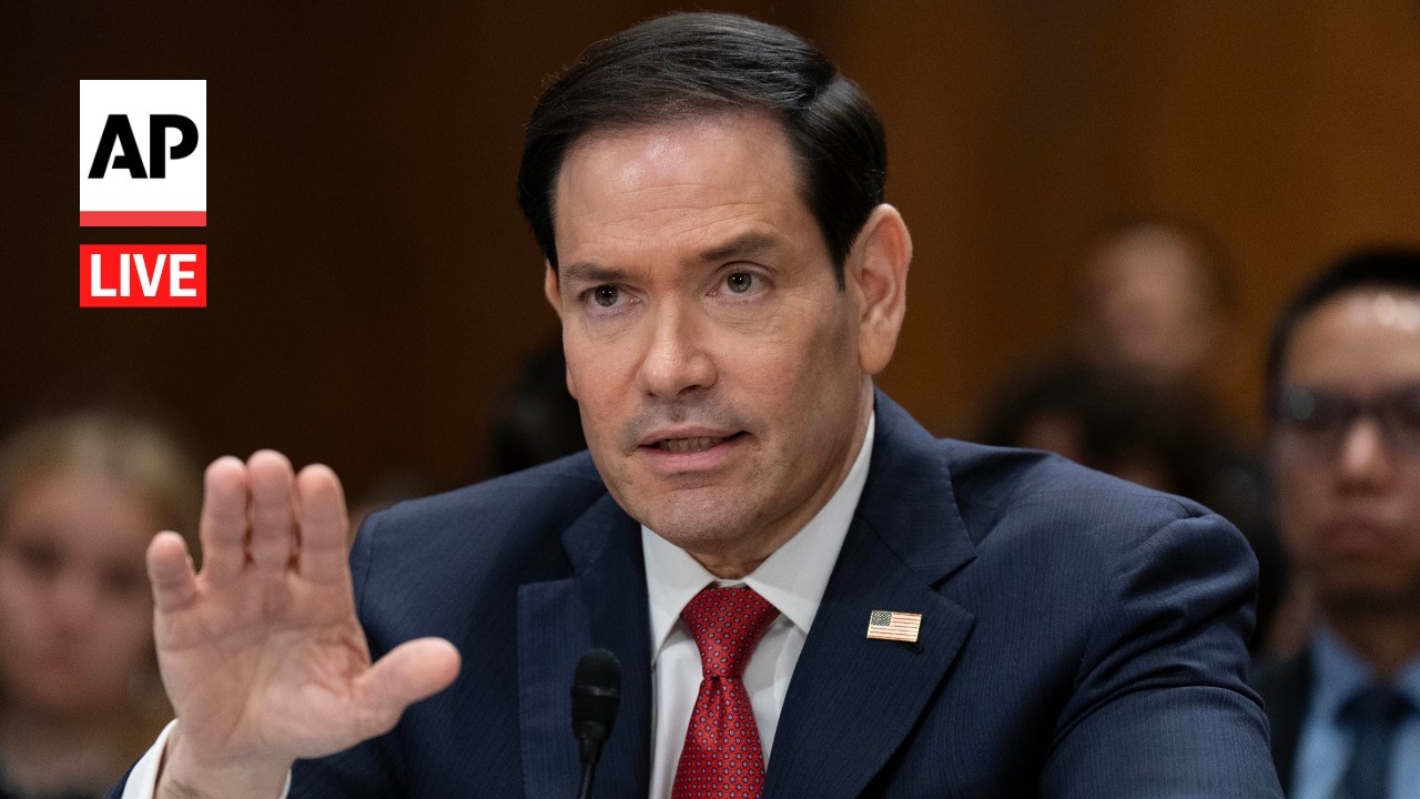 Video | LIVE: Marco Rubio testifies before Senate for the first time since the start of the Iran war