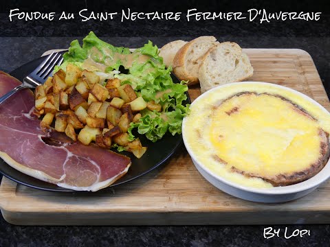 RECETTE Fondue au Saint Nectaire & Vlog : fabrication du Saint Nectaire (Fromage d'Auvergne)