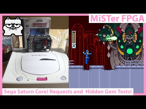 MiSTer FPGA DE10 NANO! Sega Saturn Core Tests! New Games and User Requests! Deep Cuts and More!