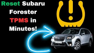 Subaru Forester (2018-2025) TPMS Sensor: A Mechanic's Guide Go-Parts