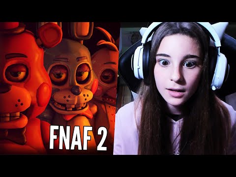 La mia CUGINETTA gioca per la PRIMA VOLTA a FNAF 2!!