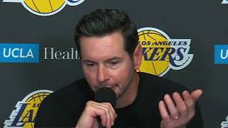 JJ Redick PostGame Interview | Los Angeles Lakers vs Detroit Pistons