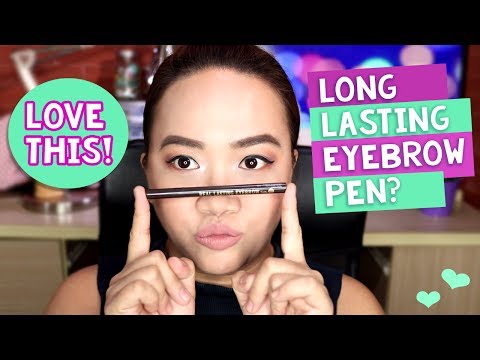 K-PALETTE 24HR REAL LASTING EYEBROW (BRUSH PEN)! | CandidHeadlines