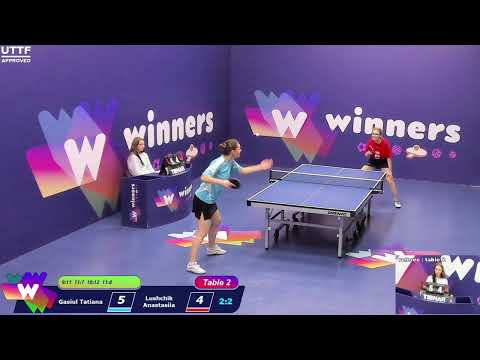 Winners League  02.04.21  Gasiul Tatiana - Lushchik Anastasiia  19:30