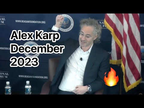 Everything Alex Karp JUST Said in HEATED Debate at Reagan Institute