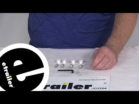 etrailer | Star Pin Locking Fasteners for License Plates and Frames Spec Review