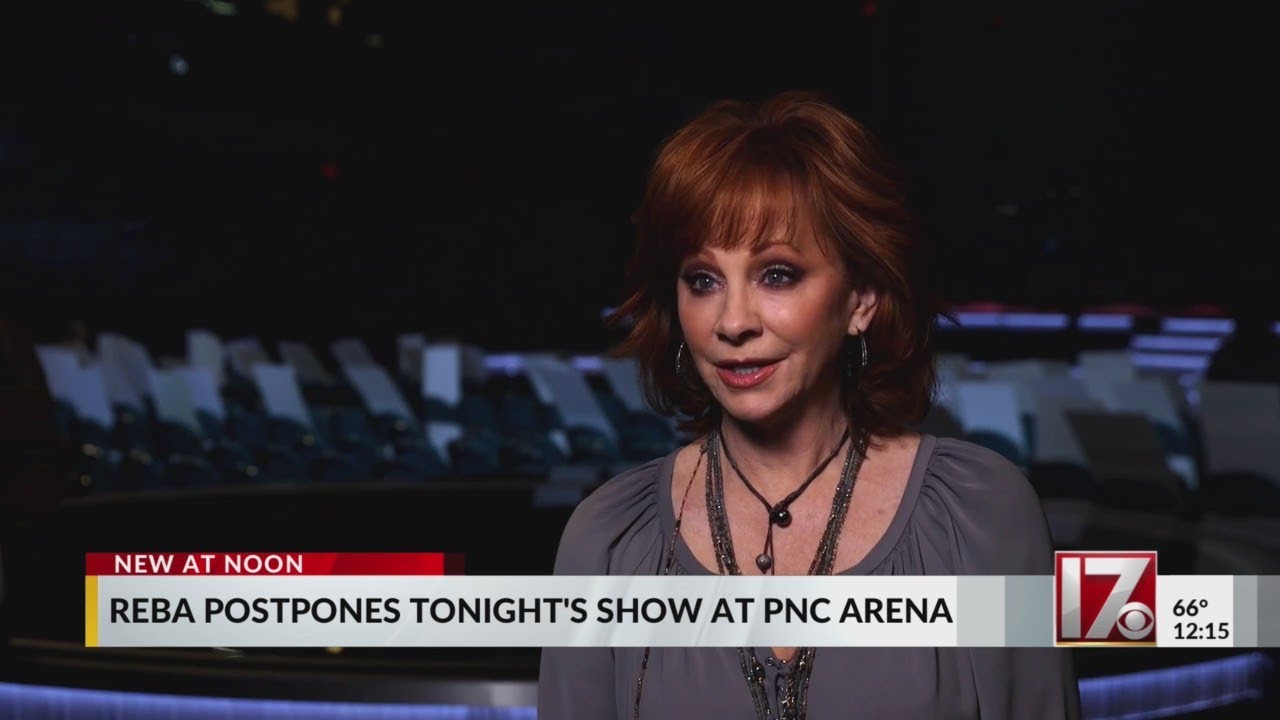 Reba McEntire concert at PNC Arena postponed