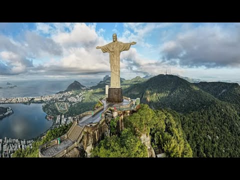 The Majestic Statue of Christ the Redeemer -  Seven Wonders of the Modern World - see u in history