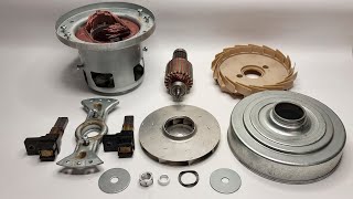 How to disassemble a vacuum cleaner motor Repair e
