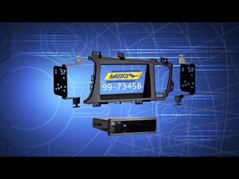 Metra KIA OPTIMA 2011 & UP 99-7345B dash kit