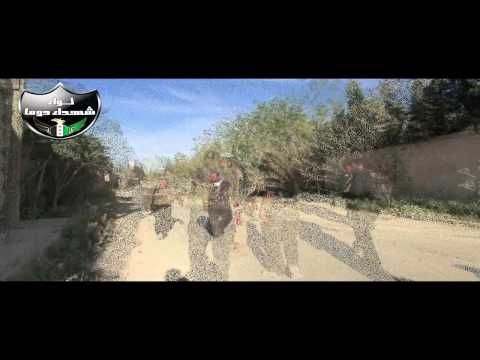 توجه مقاتلي لواء شهداء دوما للتصدي لهجوم قوات النظام على مدينة دوما في ريف دمشق