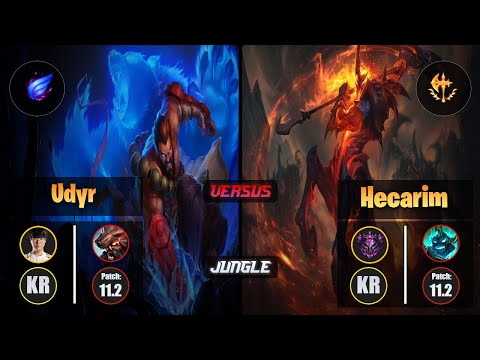 Haru UDYR (Jungle) [Phase Rush] VS HECARIM - Master KR Patch 11.2