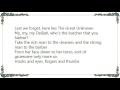Elvis Costello - The Great Unknown Lyrics