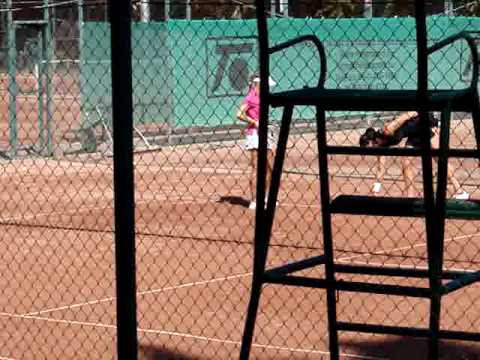 Krisztina Kovacs vs Vivien Juhaszova- 2009 Budapest 10K- IDOM TC