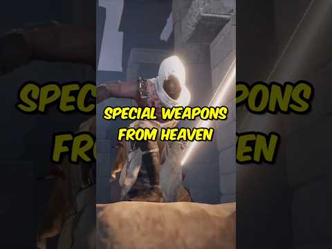 WEAPONS FROM GOD: ASSASSIN'S CREED ORIGINS #assassinscreedorigins #gamingshorts